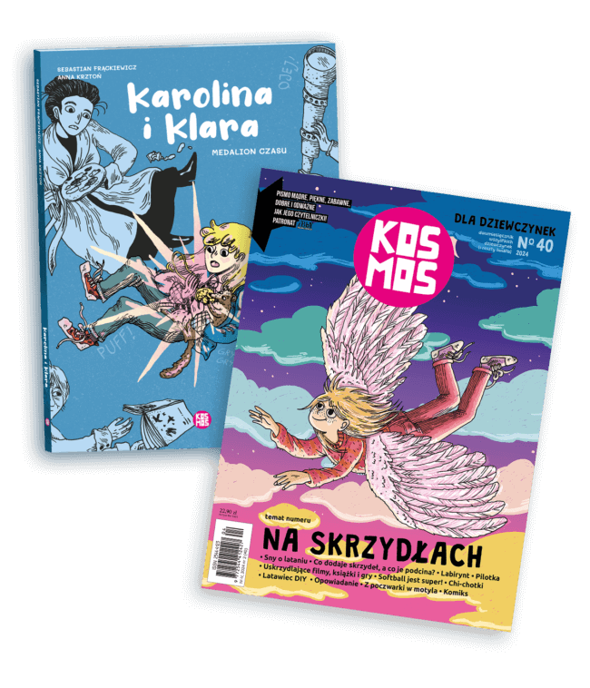 Komiks + Kosmos Dla Dziewczynek Nr 40 (Na Skrzydłach)