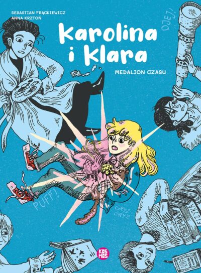 Komiks "Karolina i Klara. Medalion czasu"