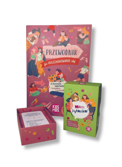 Zestaw „Przewodnik po koleżankowaniu się” + karty „Mam pytanko!”